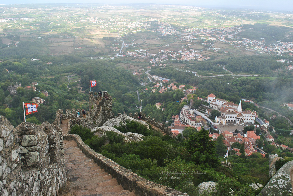 Отзыв сайта Орджо о Португалии Синтра крепость мавров
