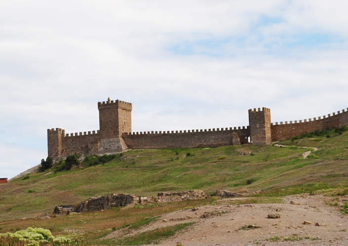 Отзыв поездка из Орджоникидзе в Судак, Генуэзская крепость самостоятельно экскурсии Орджо