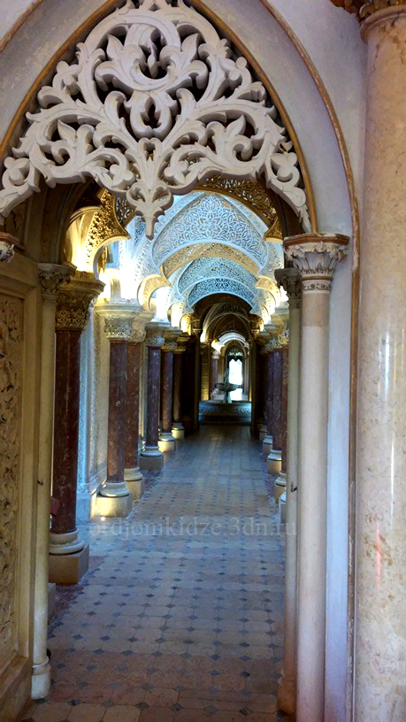 дворец Монсератт Синтра Португалия самостоятельные путешествия сайта Орджоникидзе