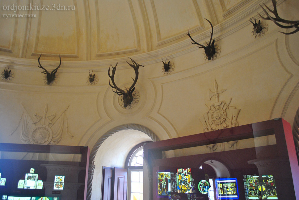 Путешествия Крым Орджоникидзе Синтра Королевский дворец Pena Португалия старинный интерьер