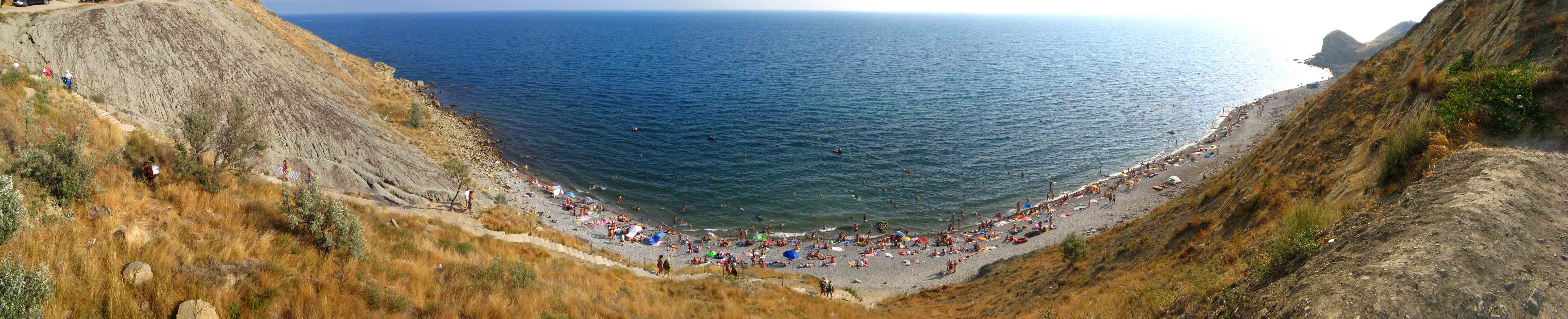 Пляжи Орджоникидзе Крым